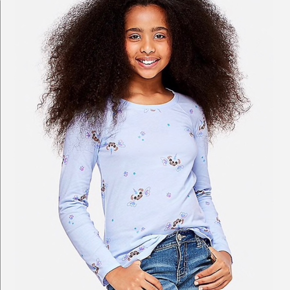 JUSTICE LONG SLEEVE SZ 6-7 NEW WITH TAGS LOT OF 4